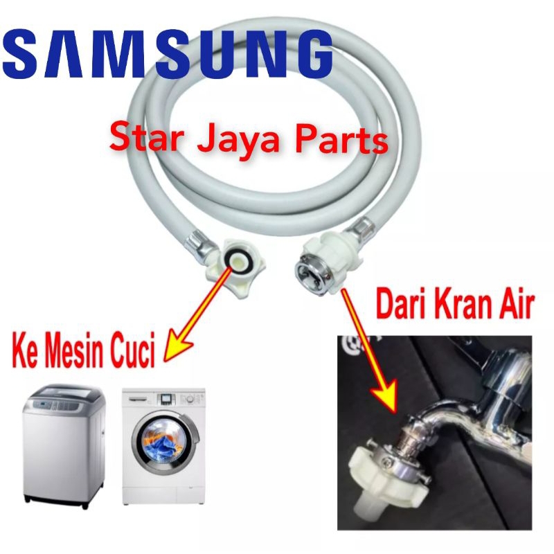 Selang Water Inlet Mesin cuci Samsung 1 Tabung / selang air masuk 1 tabung