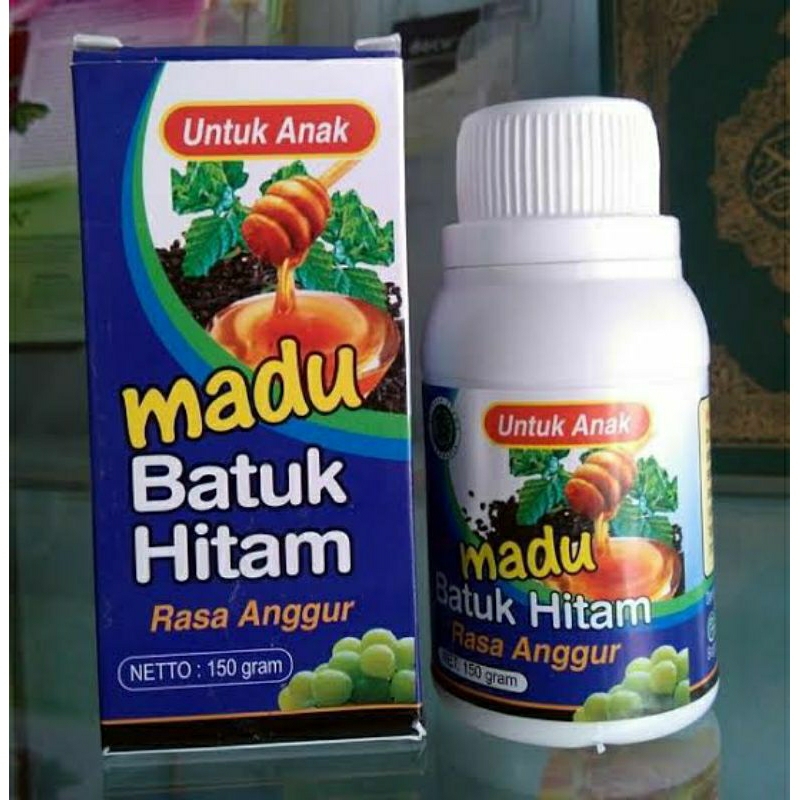 

madu batuk Hitam rasa anggur 150 gram