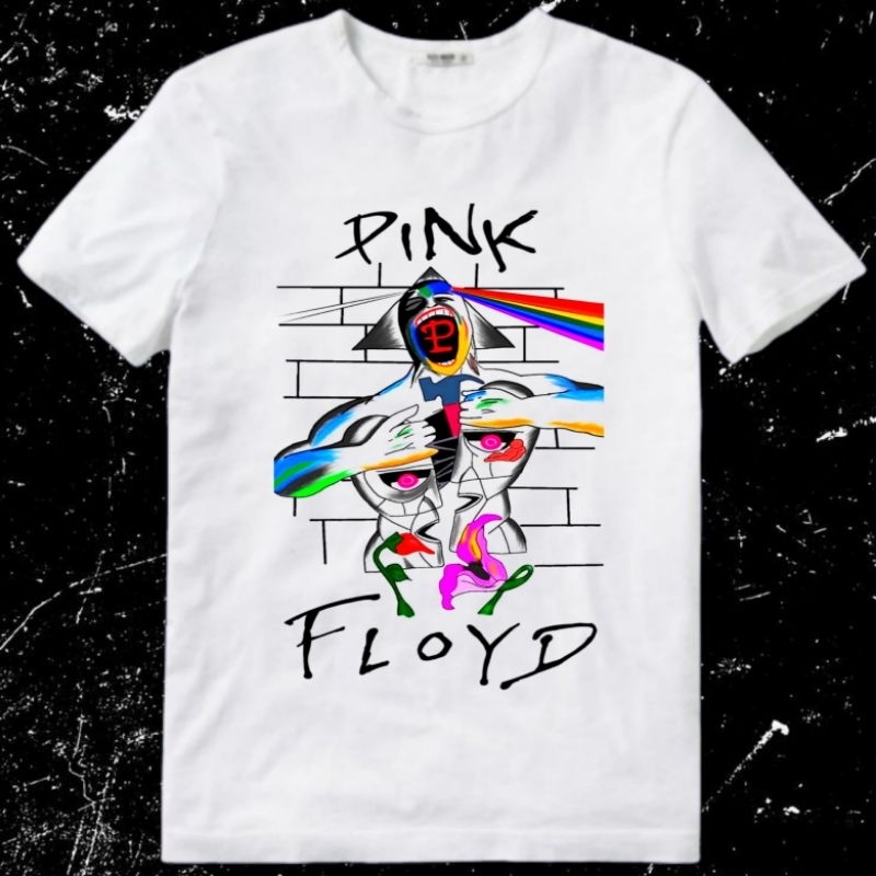 Baju Kaos Tshirt Pria Laki Cowok Cewek Unisex Band Pink Floyd Passage Of Time Cod Monopoly Atom Hear