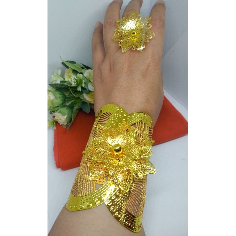 gelang kendari lapis emas 24 k 99110