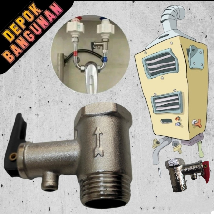 SAFETY VALVE WATER HEATER ARISTON