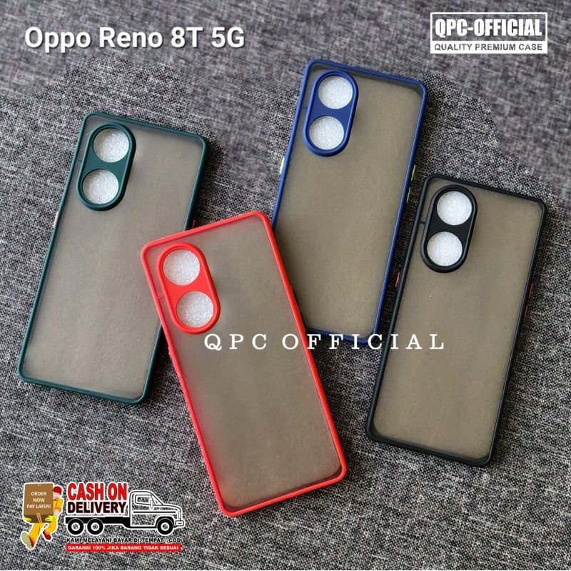 Oppo Reno 8T 5G Case Dove Matte Protect Kamera Case Oppo Reno 8T 5G