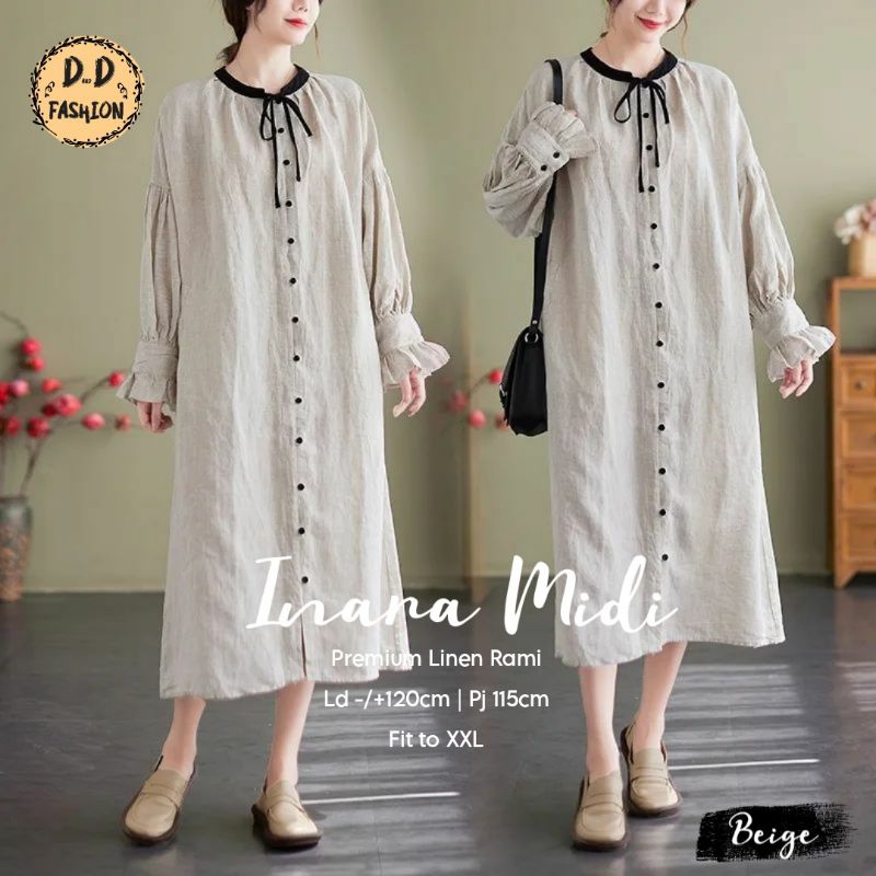 INARA GAMIS MIDI TERBARU