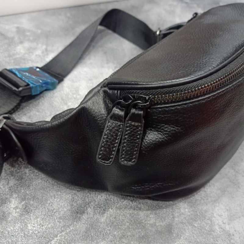 Waistbag Versace Leather Embos Belt Bag Tas Pinggang Kulit Asli Premium Quality