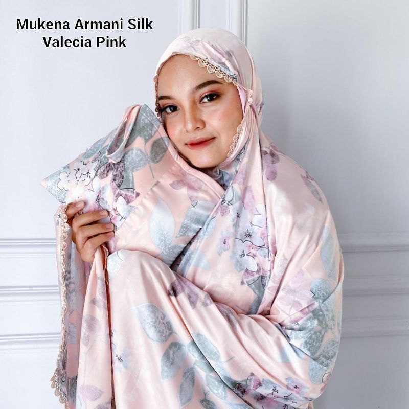 Mukena Armani Silk 2in1 Jumbo Dewasa