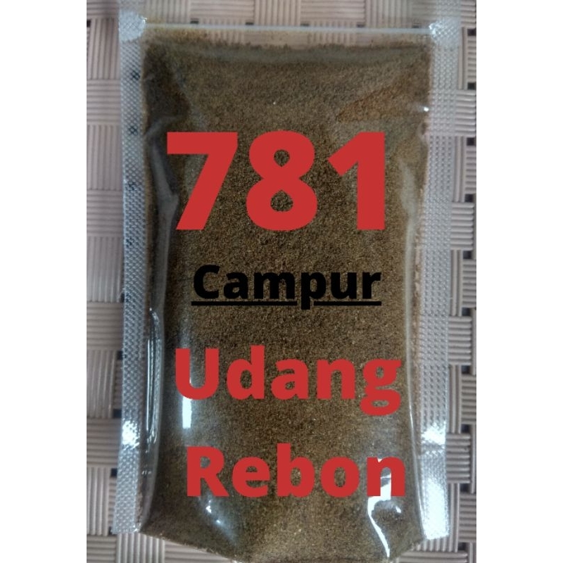 Pelet 781 Halus PLUS Udang Rebon 250 Gr.