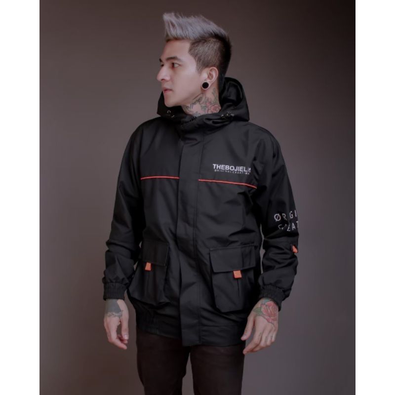 Jaket Bomber Baseball Utinity SALVIO HEXIA