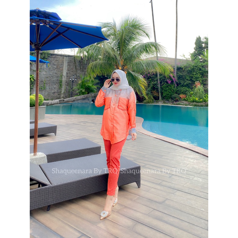 Set celana Shaqueenara By Trq