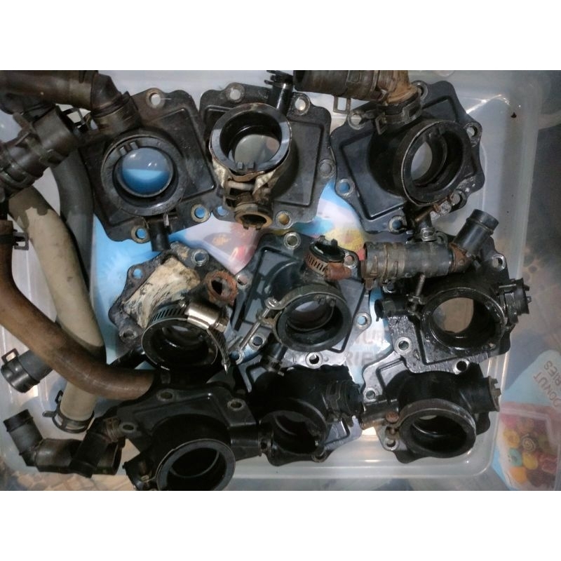 karet intake ninja intek ninja manifold ninja original copotan