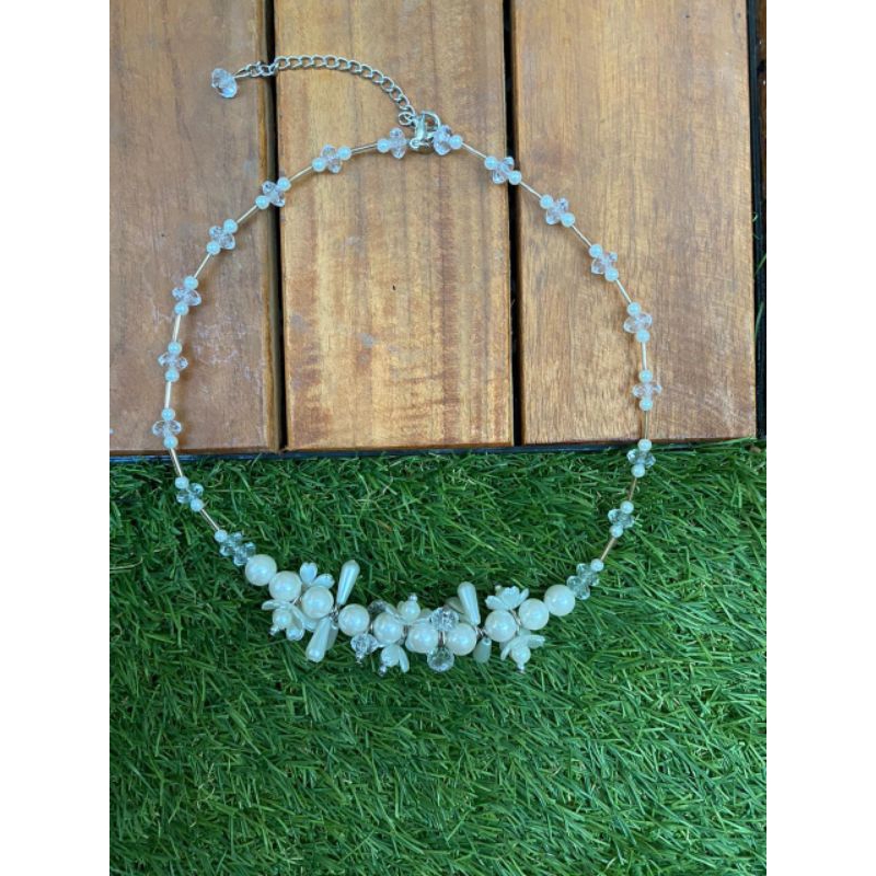 Kalung Mutiara / Beads Necklace / Kalung Daily Hijab