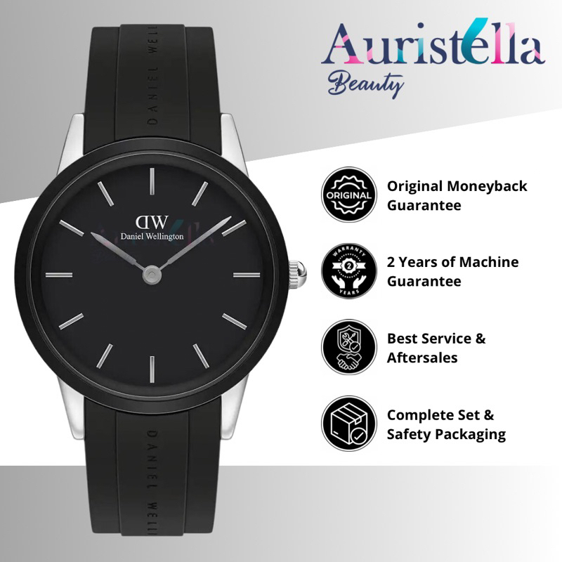 JAM TANGAN DANIEL WELLINGTON ICONIC MOTION 40MM SILVER DW ORIGINAL