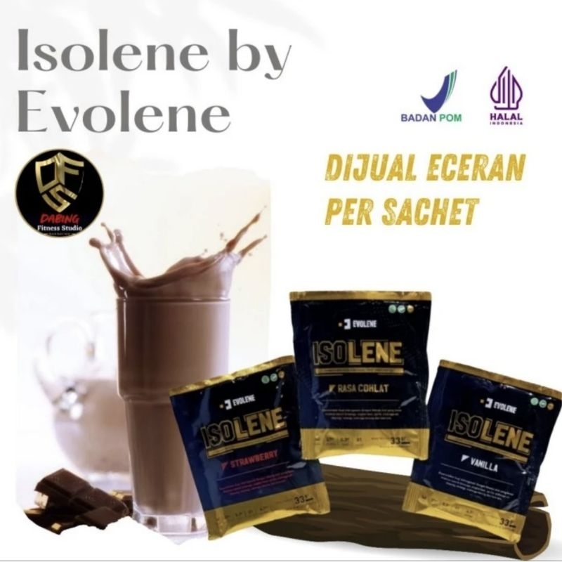 Eceran Isolene Sachet - Coklat