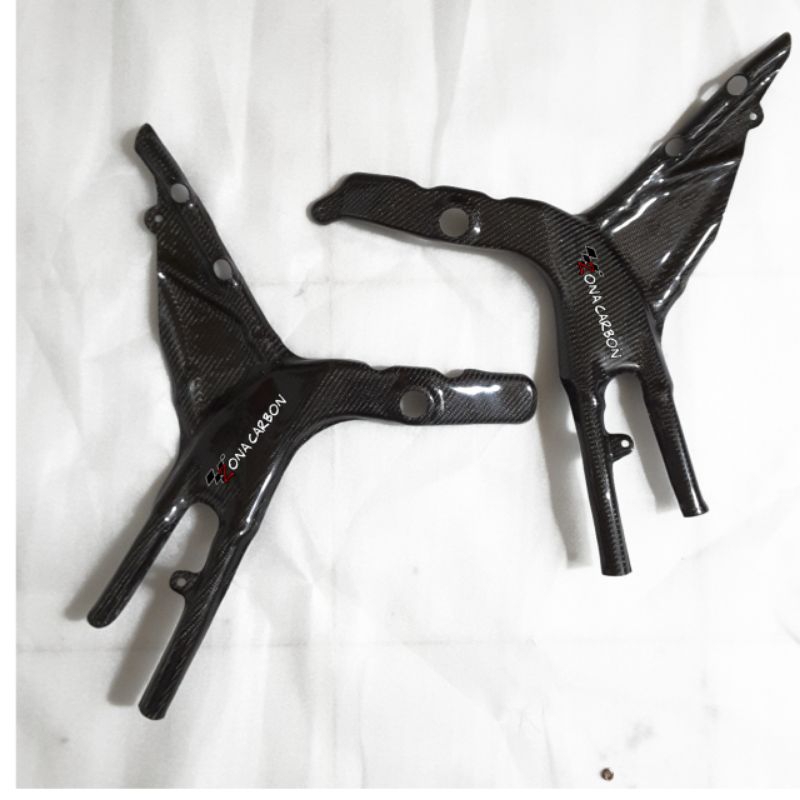 cover rangka zx25r,karbon kevlar