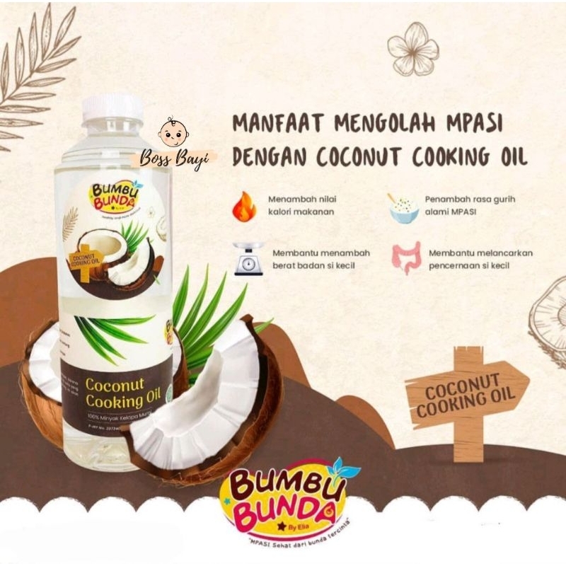 BUMBU BUNDA By ELIA - Coconut Cooking Oil 500ml / Minyak Kelapa