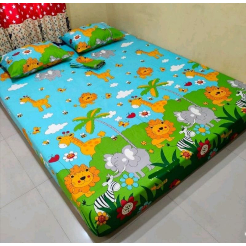 sprei embos polos ukur l60cmX200cm homemade polos embos polos motif timbul hijau merah putih hitam b