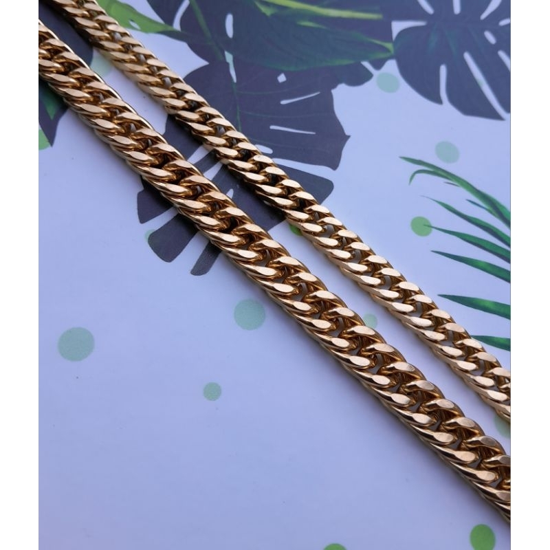 Gelang titanium/gelang cowok/gelang rantai/gelang anti karat