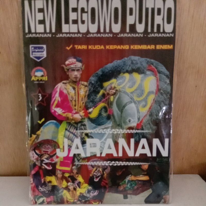 VCD Original kesenian jaranan New Legowo Putro vol.3.