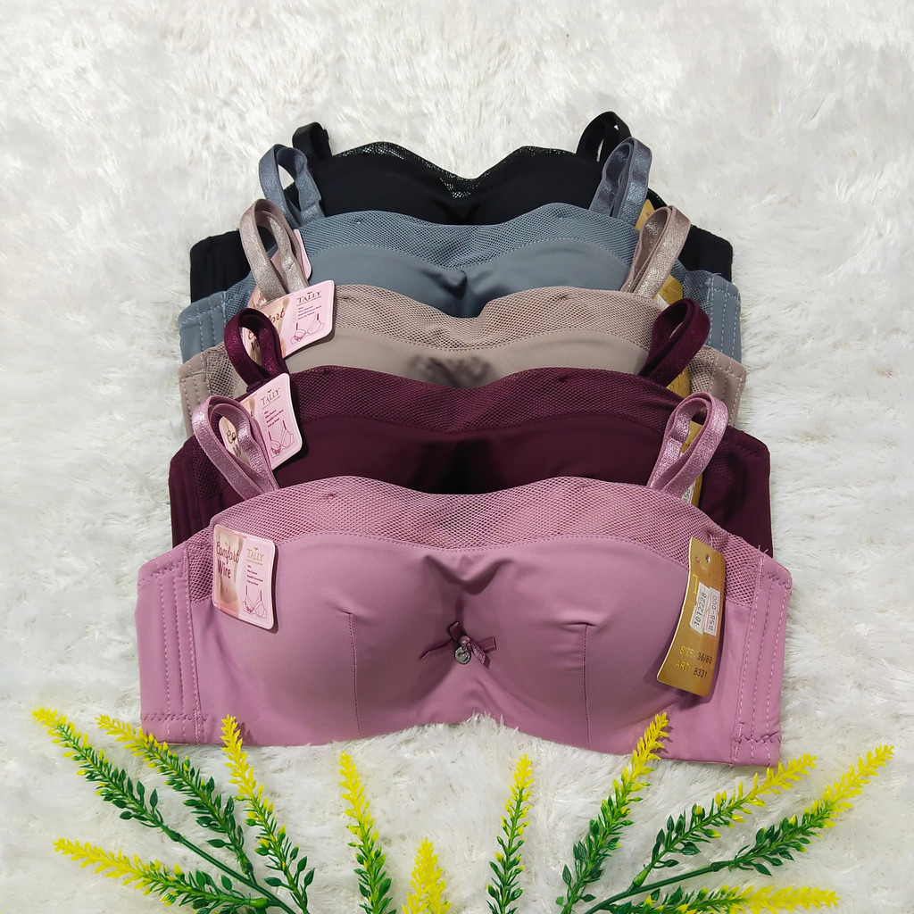 BRA 457 / BH KAWAT BUSA SEDANG MODEL KEMBEN TALI LEPAS PASANG