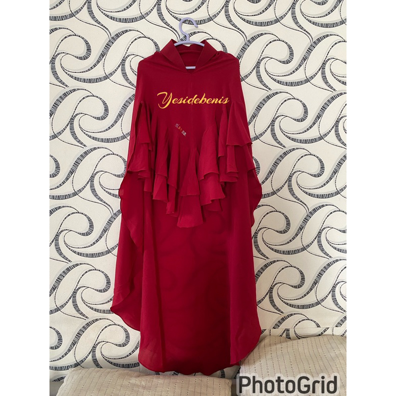 preloved khimar sisesa sonya mulus