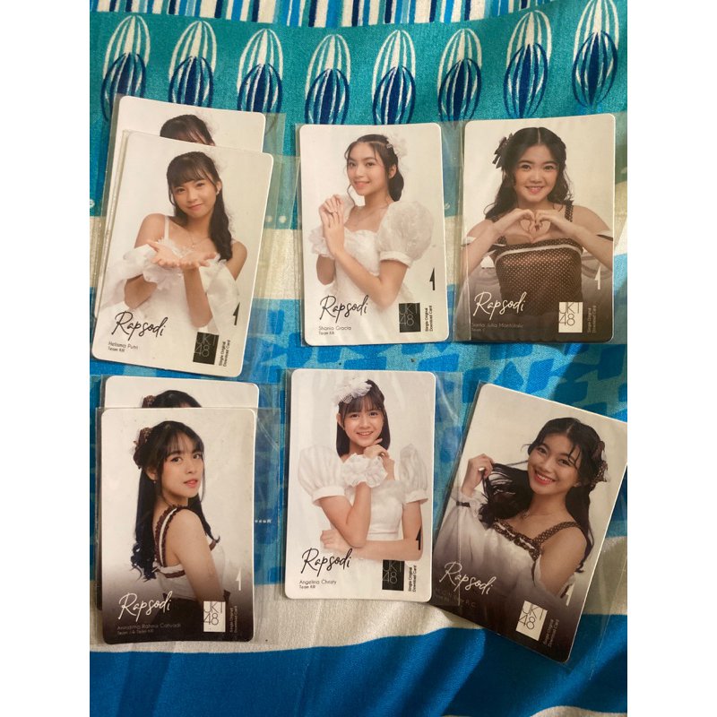 Music card photocard rapsodi jkt48