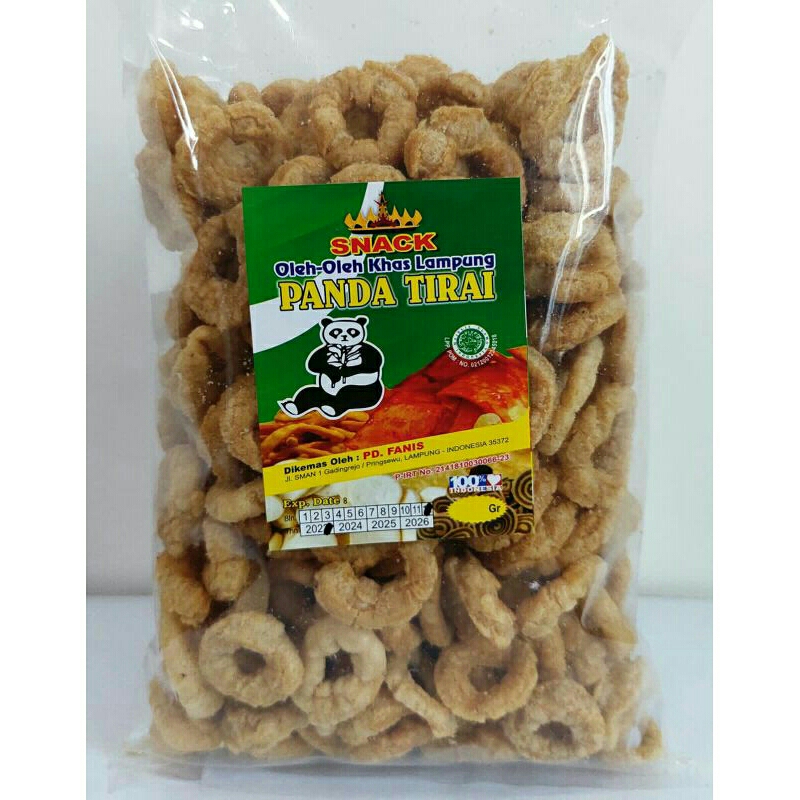 

Keripik Kelanting Udang "PANDA TIRAI" 250 gram