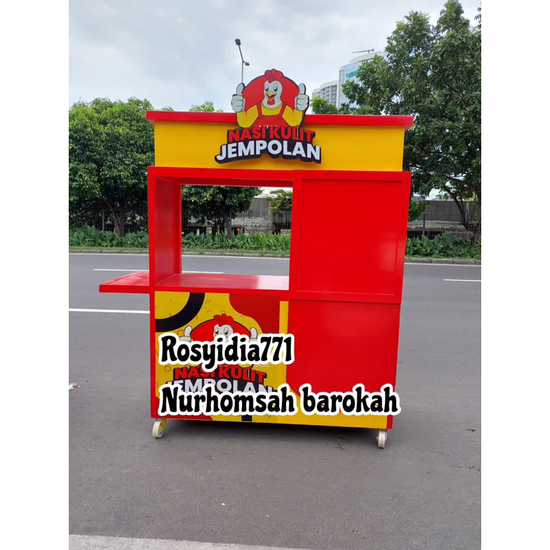 gerobak minimalis/gerobak murah/gerobak kayu