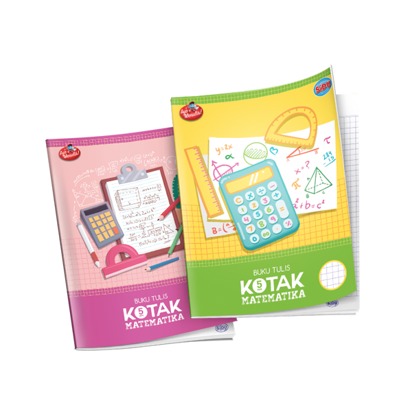 

(1 PACK) BUKU TULIS 38 LEMBAR KOTAK KECIL SIDU 5MM UNTUK SEKOLAH MATEMATIKA ISI 10