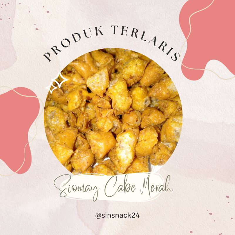 Siomay Mini Kering Pedas/ Toping Baso Aci/ Snack Pedas