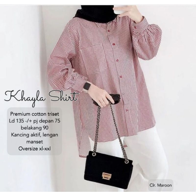 KHAYLA  BLOUSE WANITA TERBARU