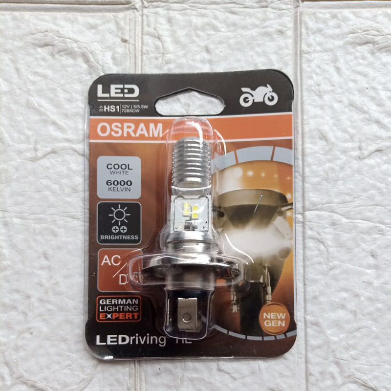 Bohlam lampu depan LED ORI OSRAM HS1 Vixion/Scoopy fi/beat fi/CB150/Verza/Mega pro new/mxking/Ninja1