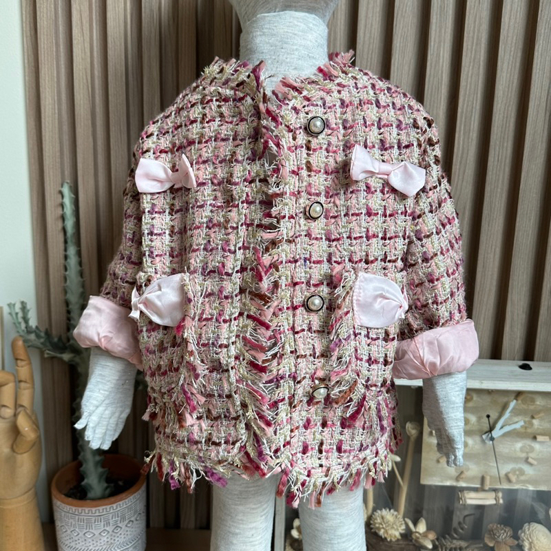 Twidya Jacket tweed anak