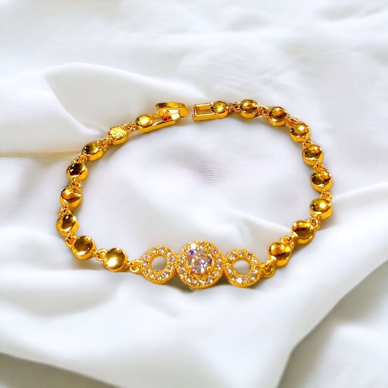 gelang tangan wanita permata