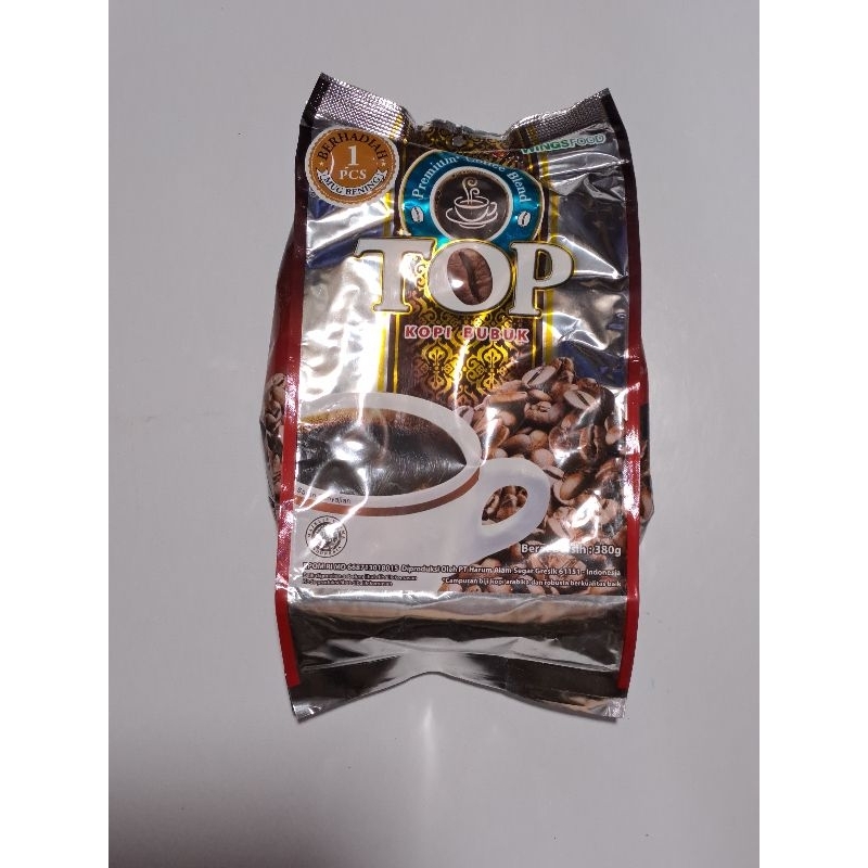 

TOP KOPI MURNi BUBUK 380GR tanpa gelas