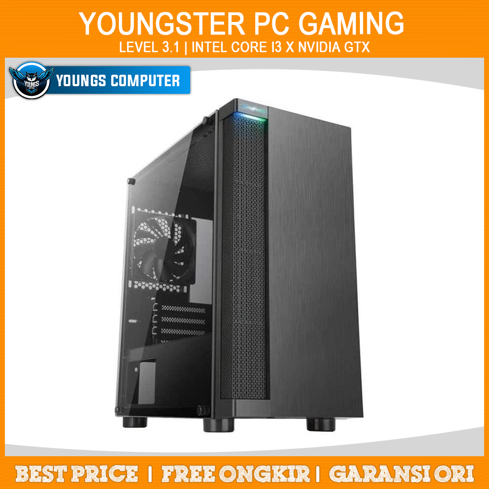 YOUNGSTER PC GAMING | Level 3.1 | Intel Core i3 x Nvidia GTX