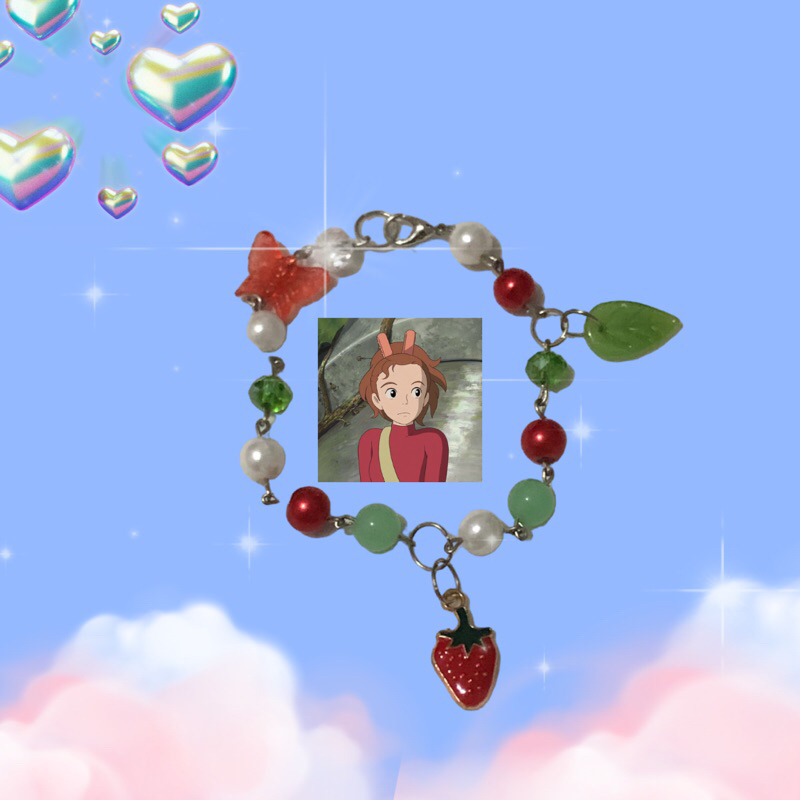 Gelang Studio Ghibli | Studio Ghibli Bracelet | Studio Ghibli Idea Bracelet