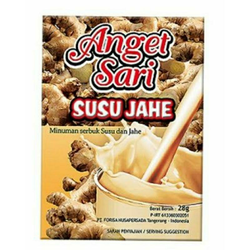 

ANGET SARI SUSU JAHE RENCENG 10 x 28gr / MINUMAN JAHE / GINGER MILK / SUSU JAHE INSTANT / JAHE BUBUK INSTANT / MINUMAN TRADISIONAL