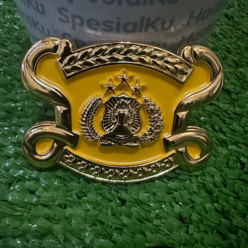 Emblem sabhara polri KUNING