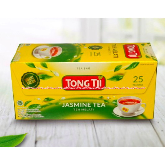 Tong Tji Teh Melati 25tea Bag Teh Celup Tongtji Tongji Jasmine Tea Thong Tji Teh Melati