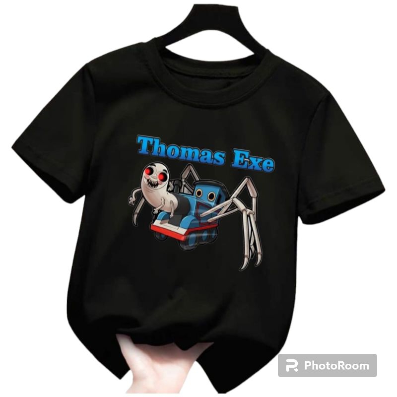 kaos atasan anak anak thomas exe  2-8 tahun