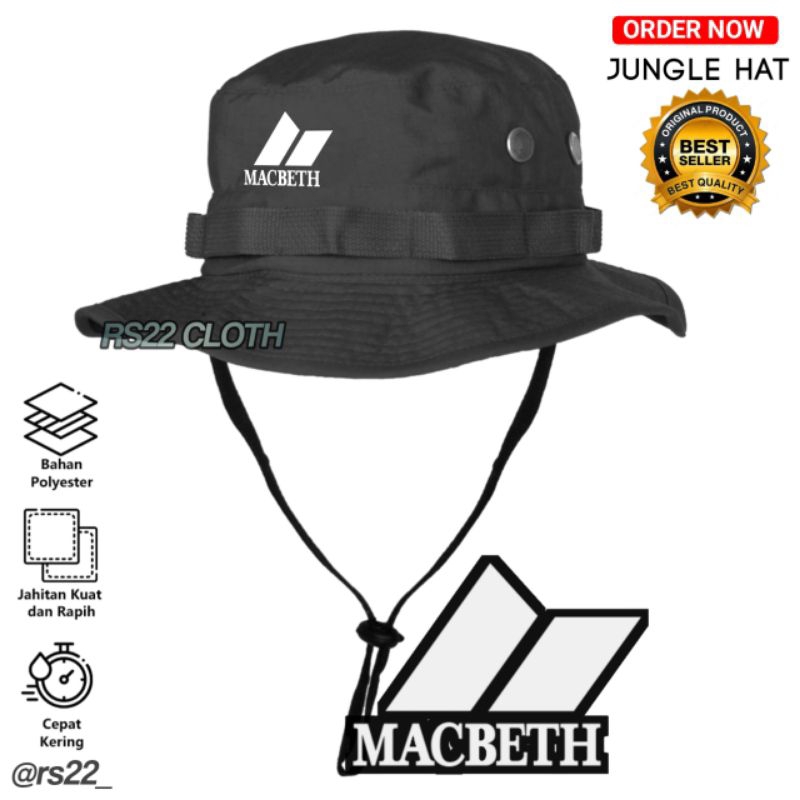 Topi Rimba Casual/Topi Gunung Outdoor Adventure/Topi Pria Wanita/MACBETH
