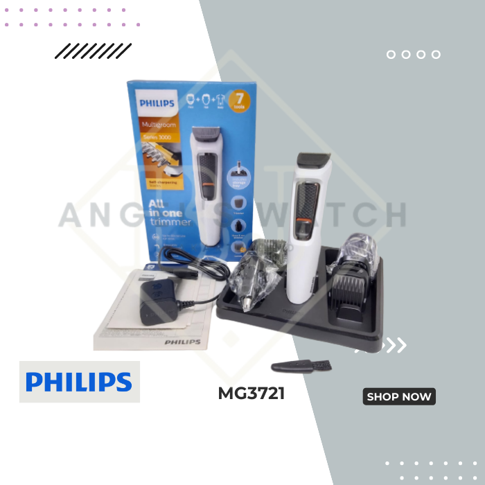 MULTIGROOM SHAVER MG3721 PHILIPS 7 IN 1 MG3710