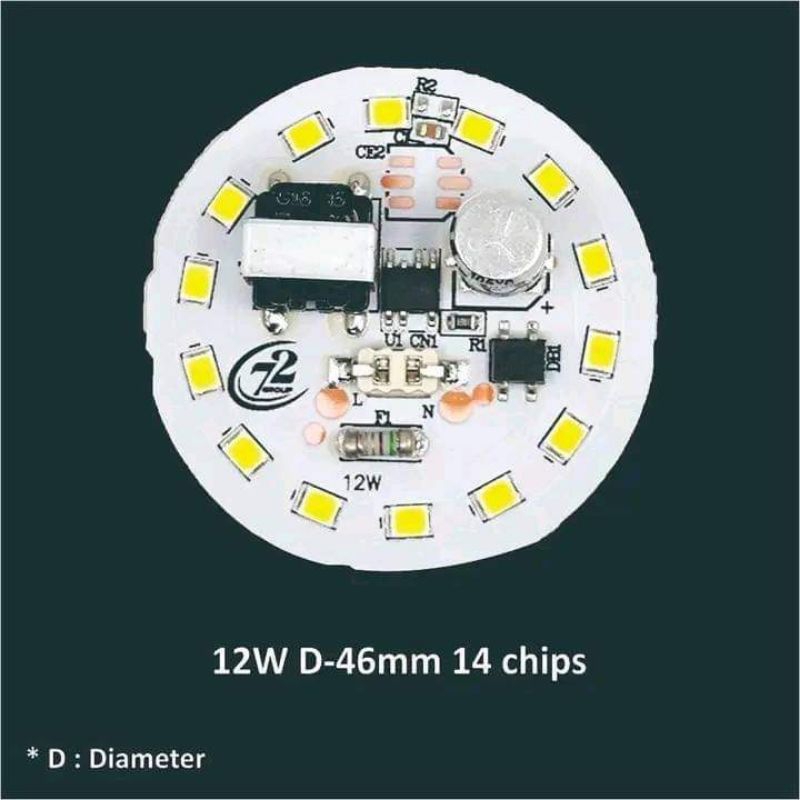 mesin lampu LED 12w travo kualitas premium (72 grup)
