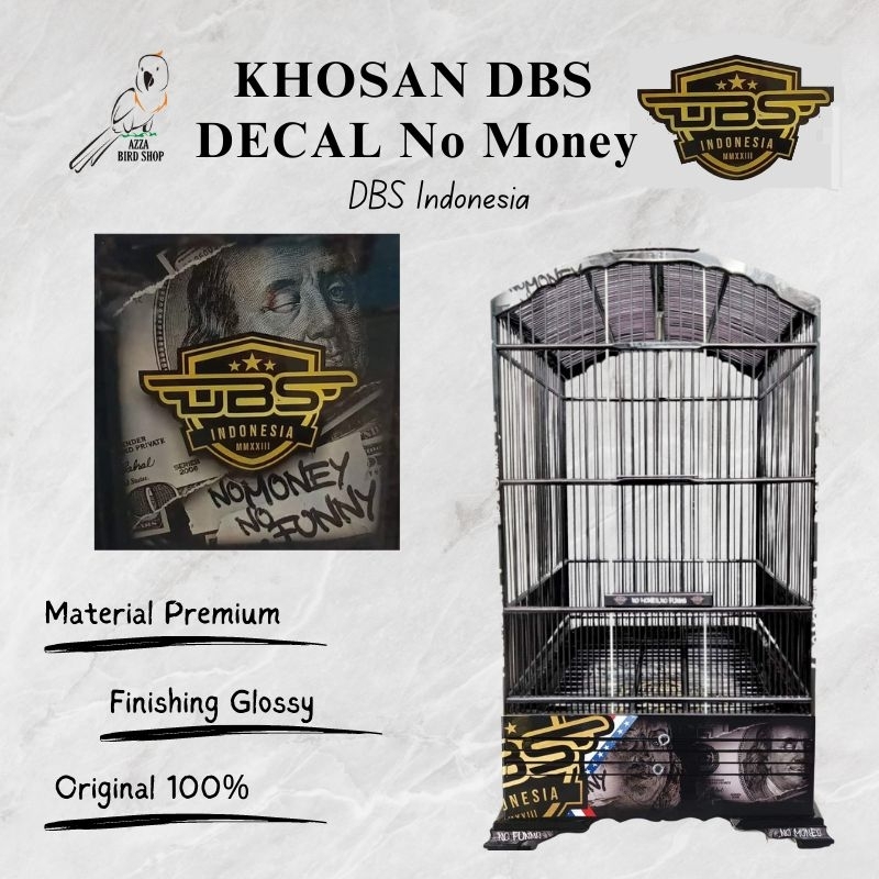 Sangkar Kandang Khosan Decal DBS 40x40