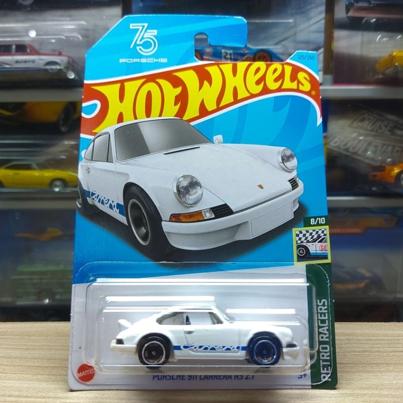 HOT WHEELS PORSCHE 911 CARRERA RS 2.7 WHITE 2023