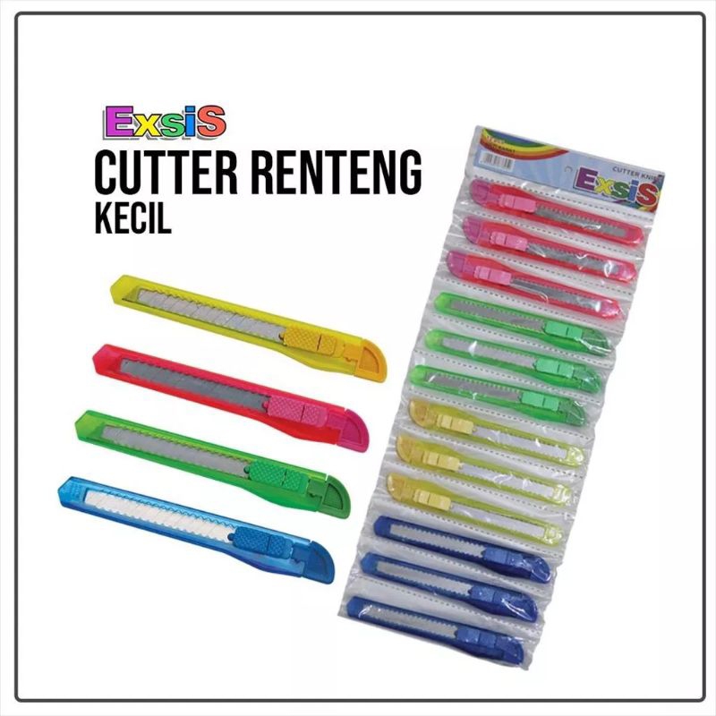 

cutter murah meriah / 1 pcs cutter kecil murah meriah