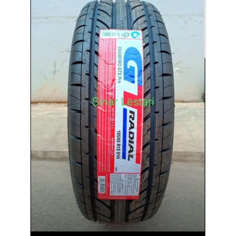 Ban GT Radial Champiro GTX Pro 195 65 R15 91H Ban Mobil Grandmax,Apv,Livina,Luxio,Avanza Veloz Dll.