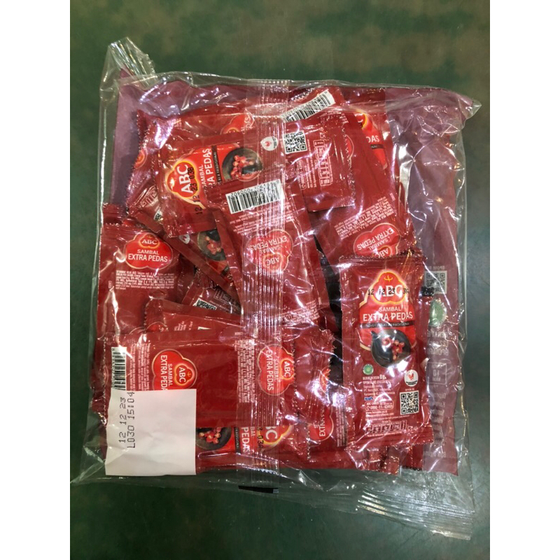 ABC Sambal 1 Pak Isi 22 Sachet