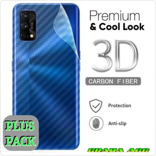 REALME C25 SKIN CARBON GARSKIN SKIN BACK CLEAR ANTI GORES