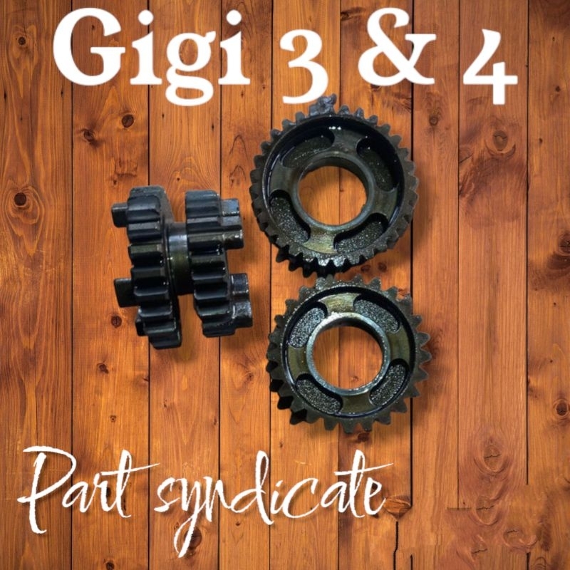 Gigi 3 dan 4 set rasio TIGER