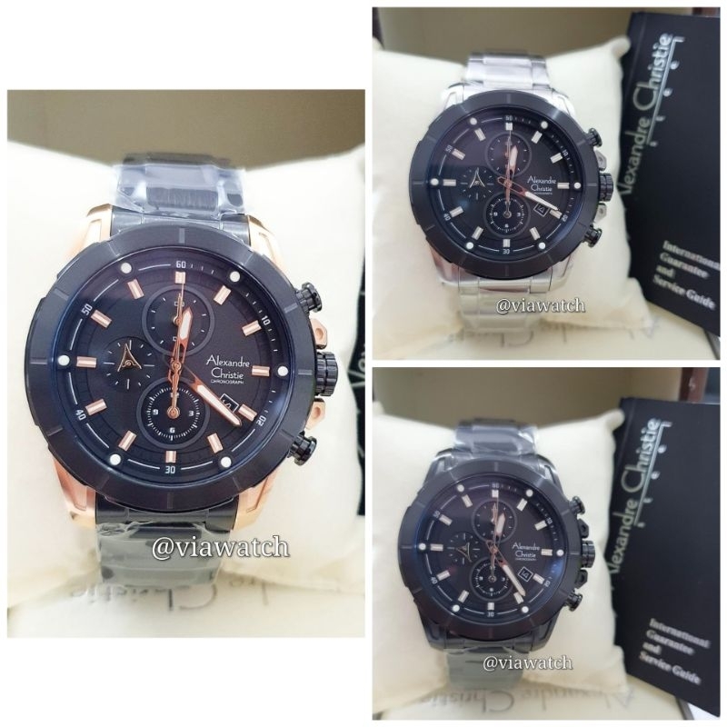 Jam Tangan Pria Alexandre Christie Ac6522 Ac 6522